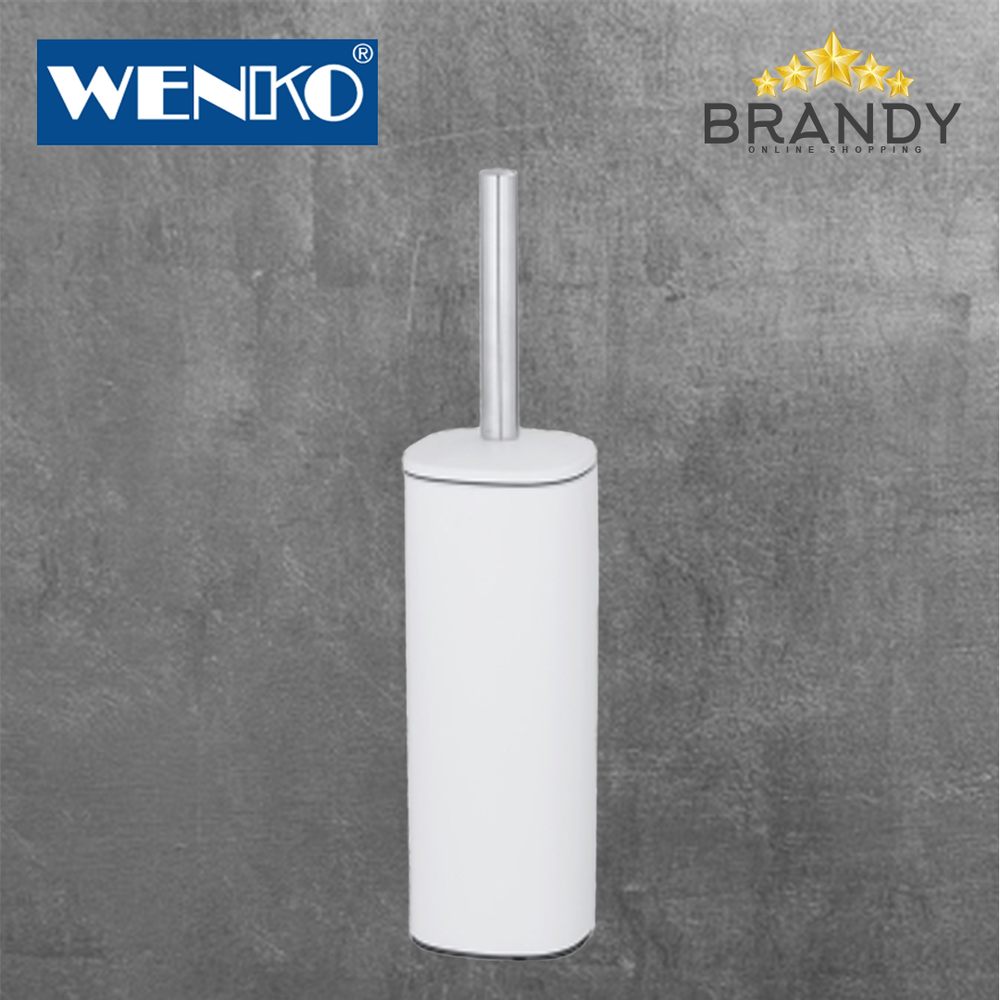 Alassio White Toilet Brush