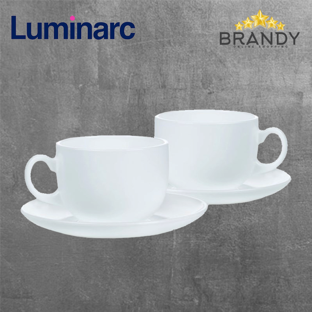 Essence Set 6 Coffee Cups - Glass, Microwave & Dishwasher Safe