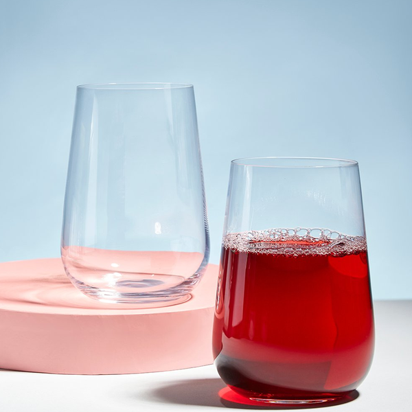 Ardea Long Cups Set 6pcs Crystal Glass
