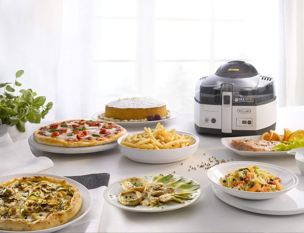 MultiFry Multi Cooker FH1163 Air Fryer with Dual Heating and Mixing Paddle