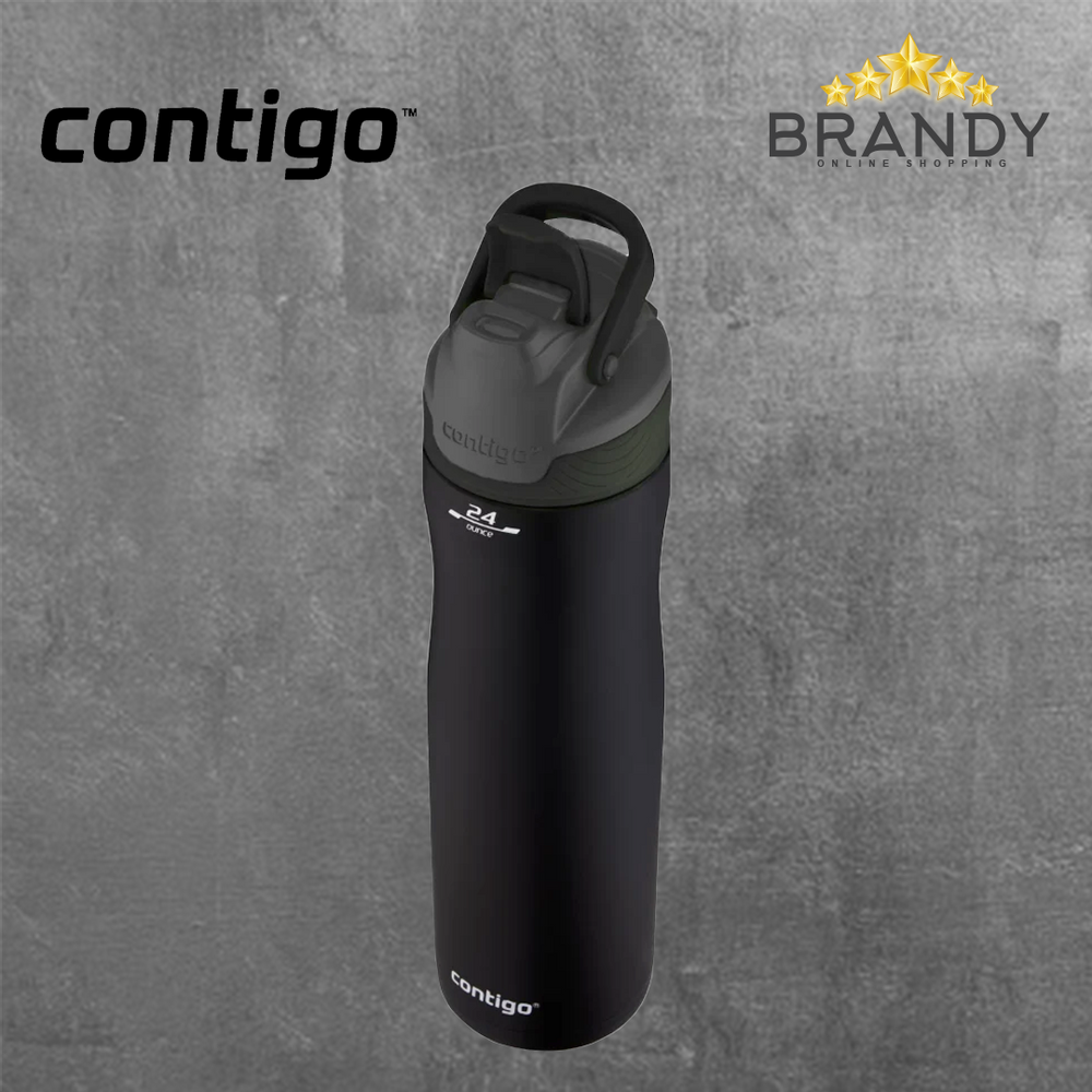 Chill Matt Black Autoseal Vacuum Insulated Water Bottle 730ml