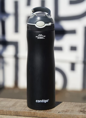 Ashland Chill Matt Black Insulated Water Bottle 590ml