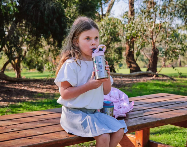 Flying Unicorn Stainless Steel Autospout Water Bottle 380ml