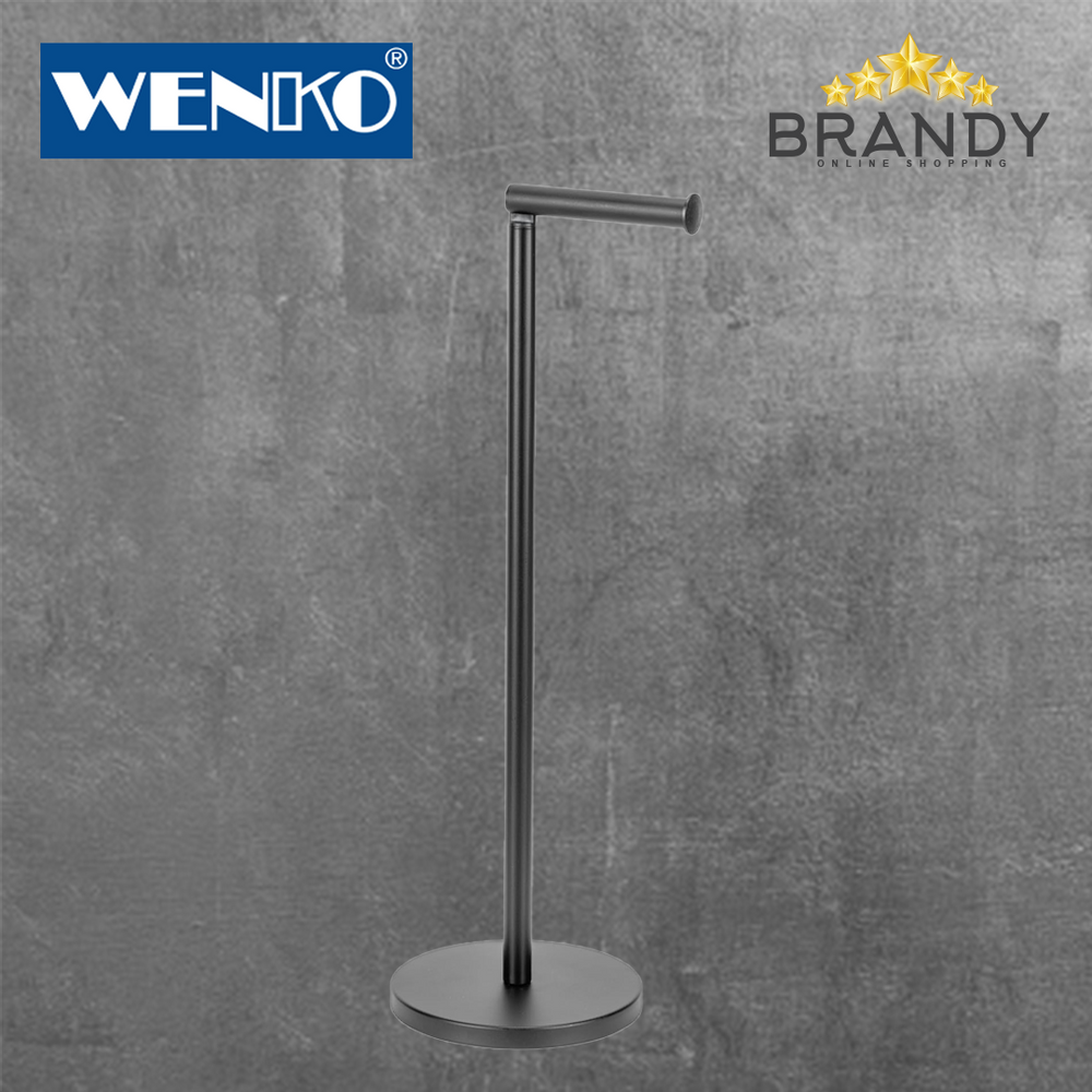 Toilet Roll Holder Black