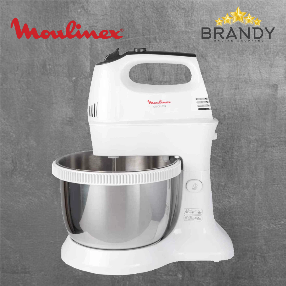 Cake Mixer HM3121B1 with 5 Speeds and Auto Rotating Bowl