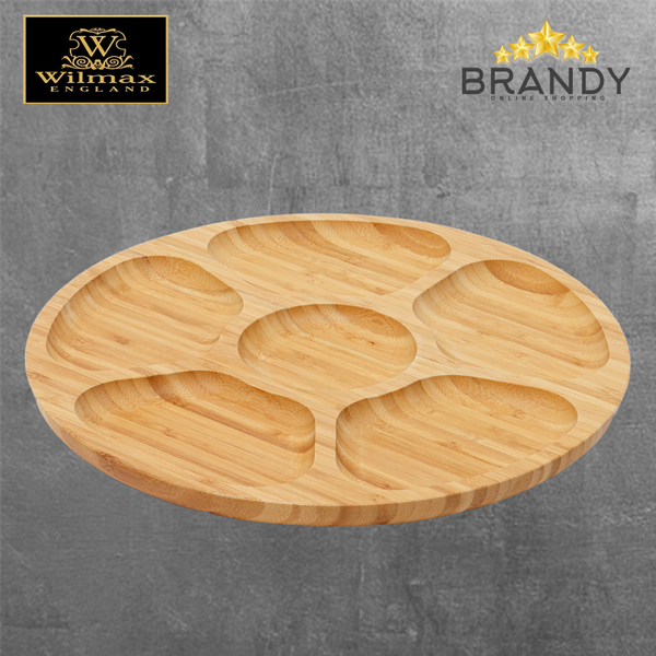 Bamboo Divided Platter 33cm