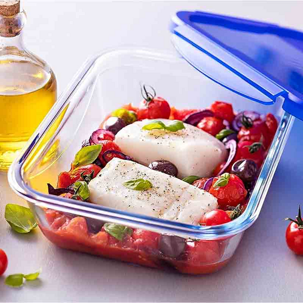 Cook & Go Glass Rectangular Containers