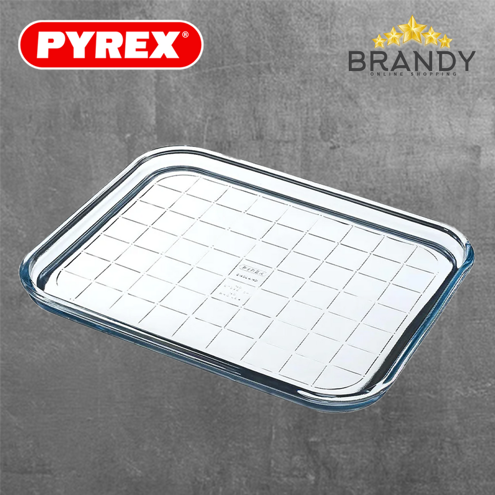 Baking Tray 32x26cm Tempered Glass Oven Safe Bakeware