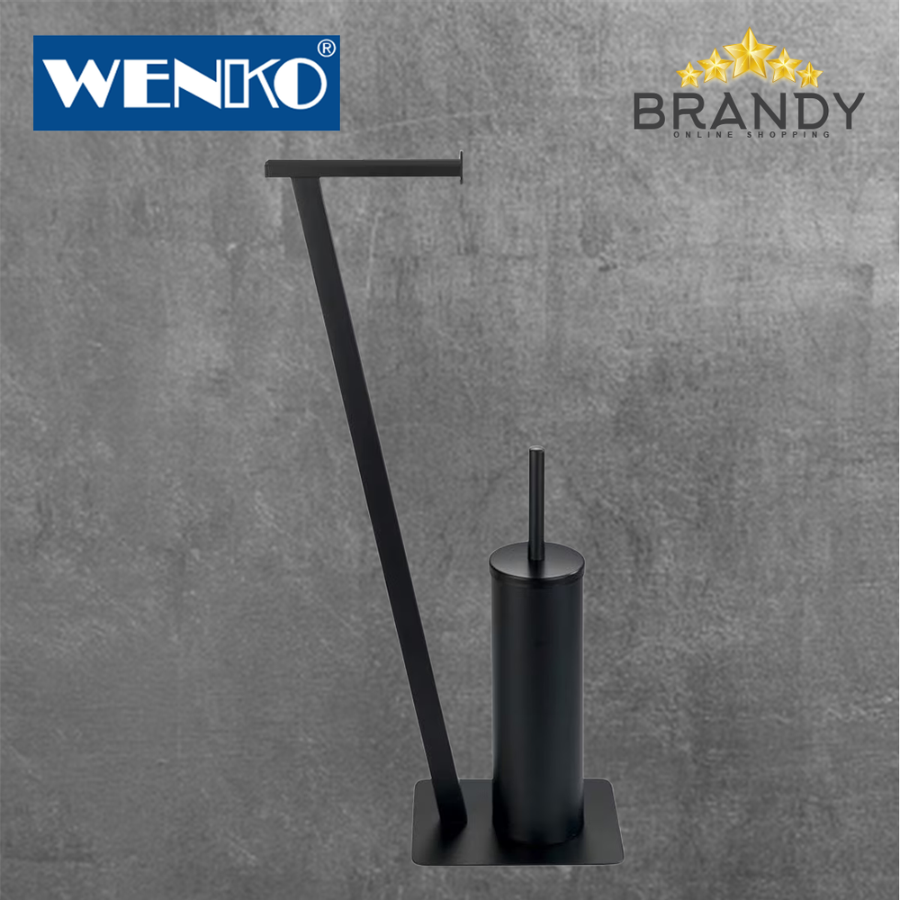 Lirio Black Toilet Brush Set