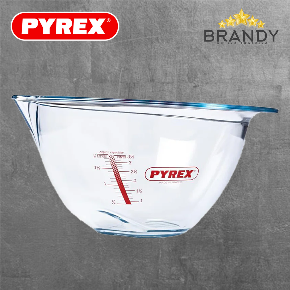 Expert Mixing Bowl 4.2 Liters - Glass, Thermal Shock Resistant, Lightweight Serveware