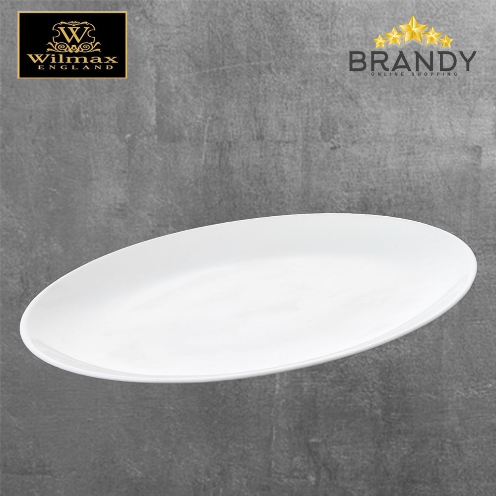 Olivia Pro Oval Plate, Porcelain, 25.5cm or 36cm