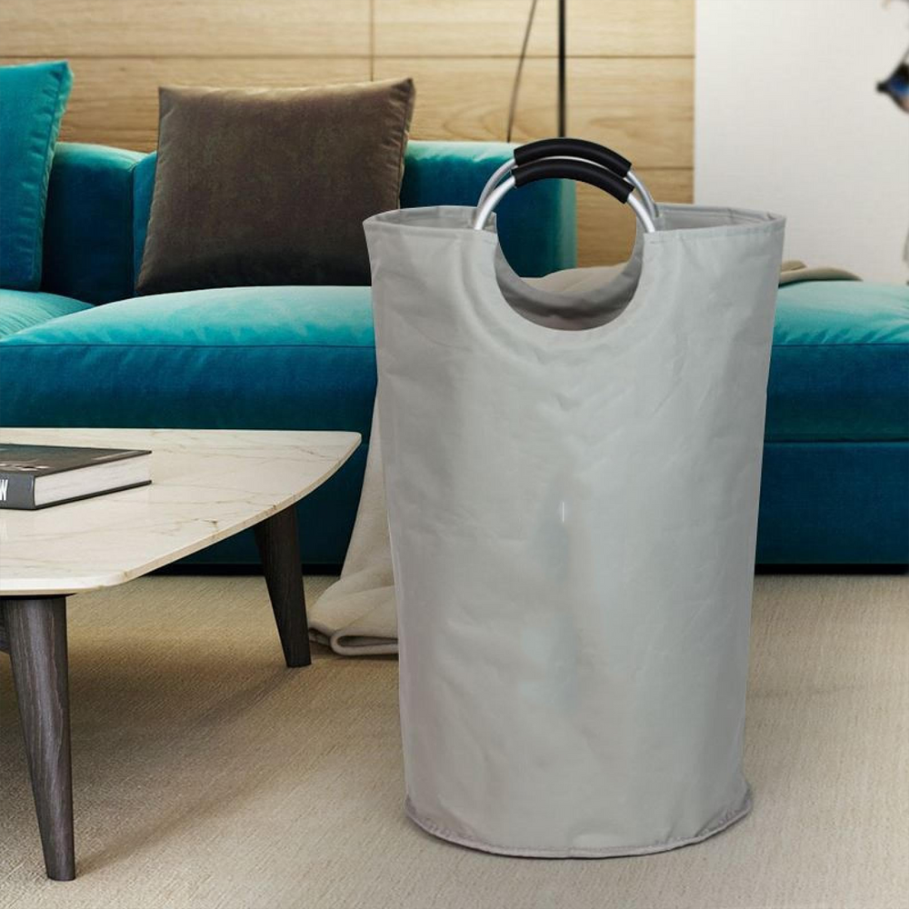 Jumbo Beige Laundry Basket