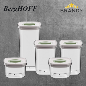 Smart Seal Set 5 Food Containers - Leakproof