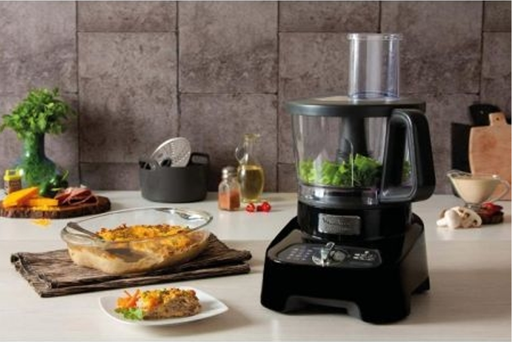 Food Processor Double Force 3L FP821811, 1000W, Black