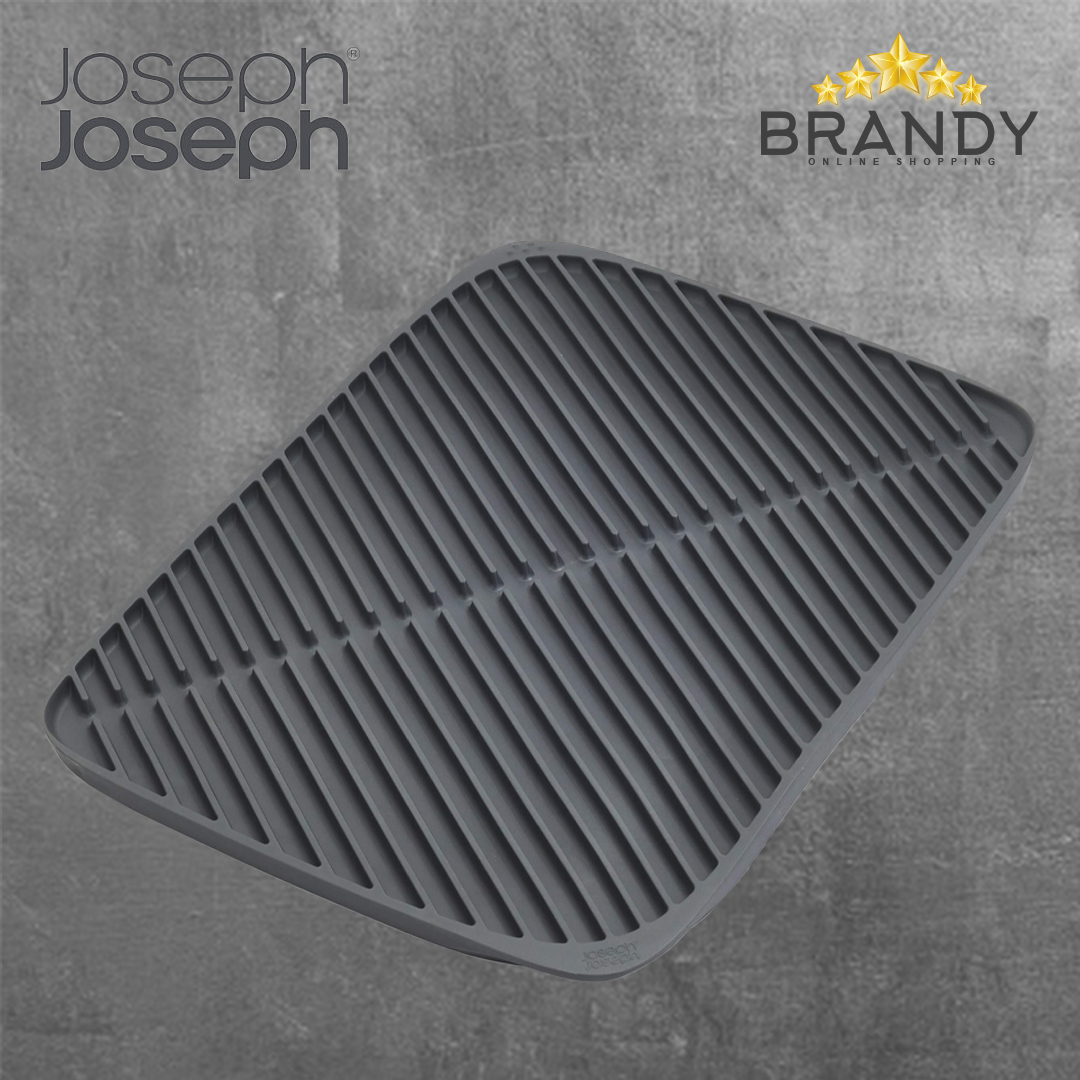 Flume Dish Draining Mat, Rubber, Folding Design, 44x32cm