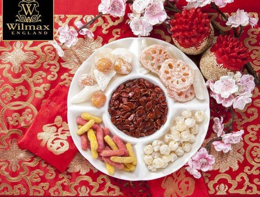 Divided Platter 33cm Porcelain Serveware