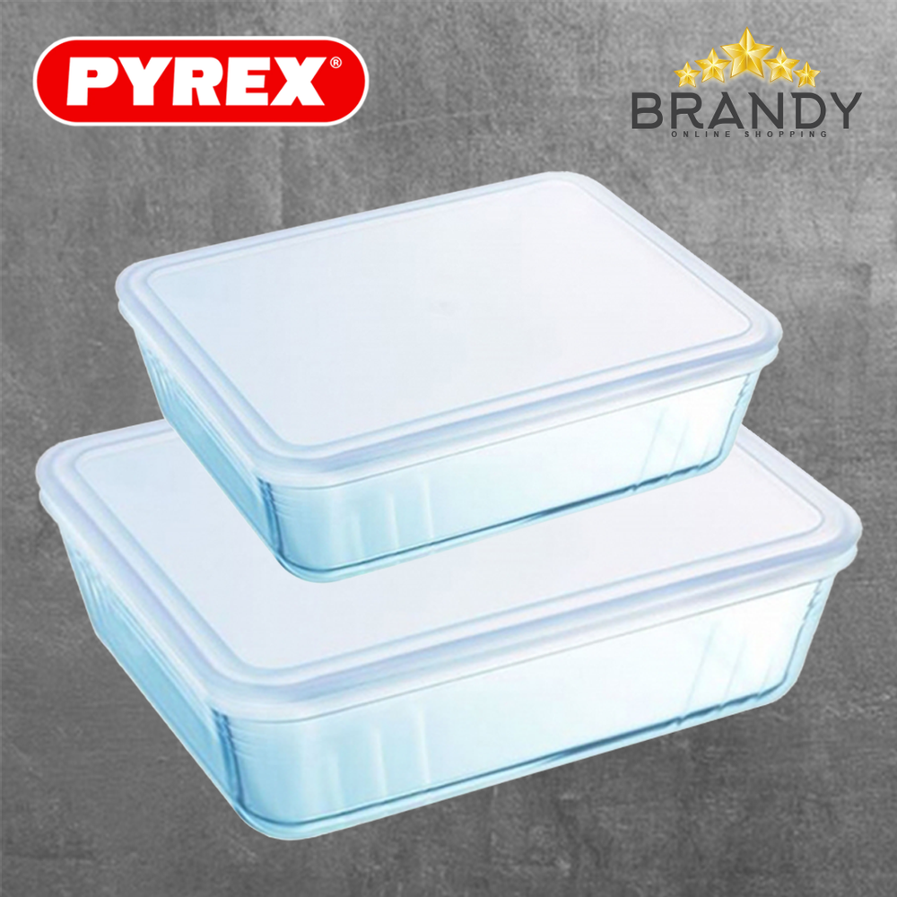 Cook & Freeze Set 2 Containers, Tempered Glass