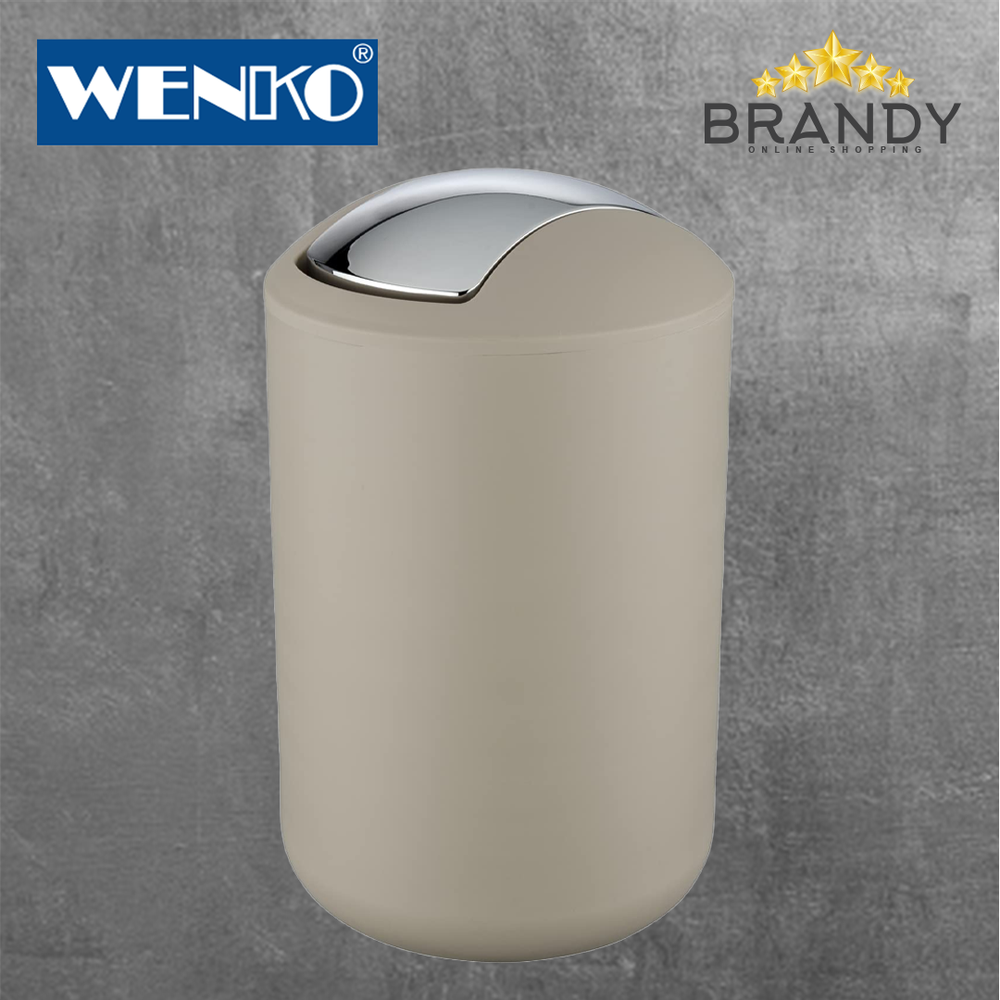 Brasil Beige Bin 6.5L High Quality Durable Plastic