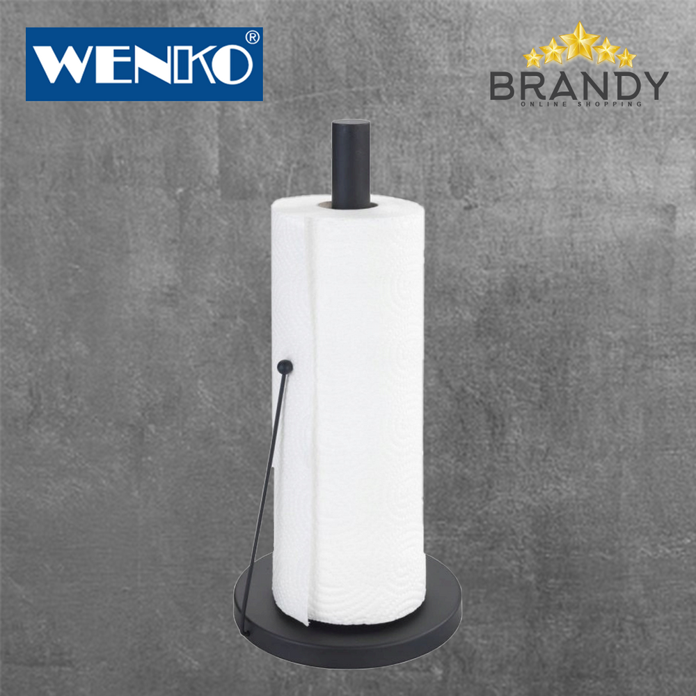 Kitchen Roll Holder Black