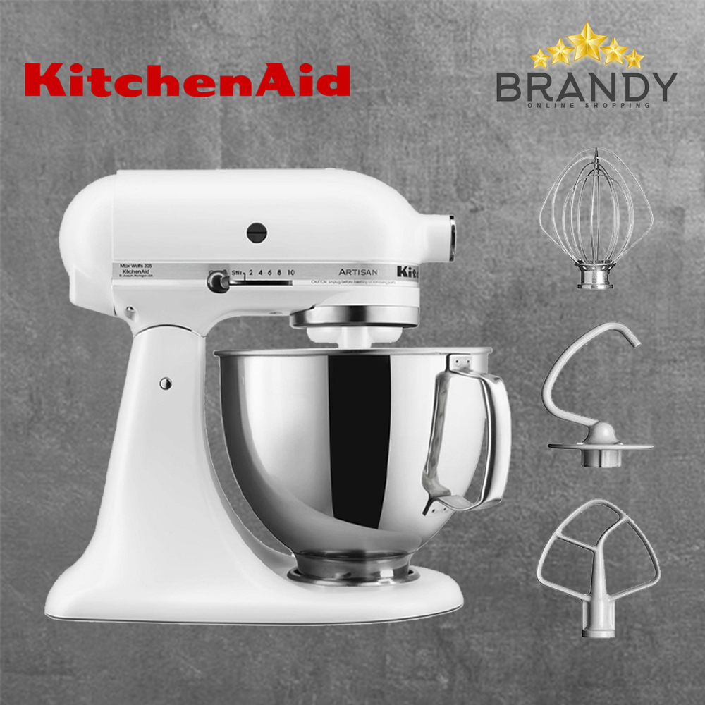 Classic Stand Mixer 4.3L White with 10 Speeds