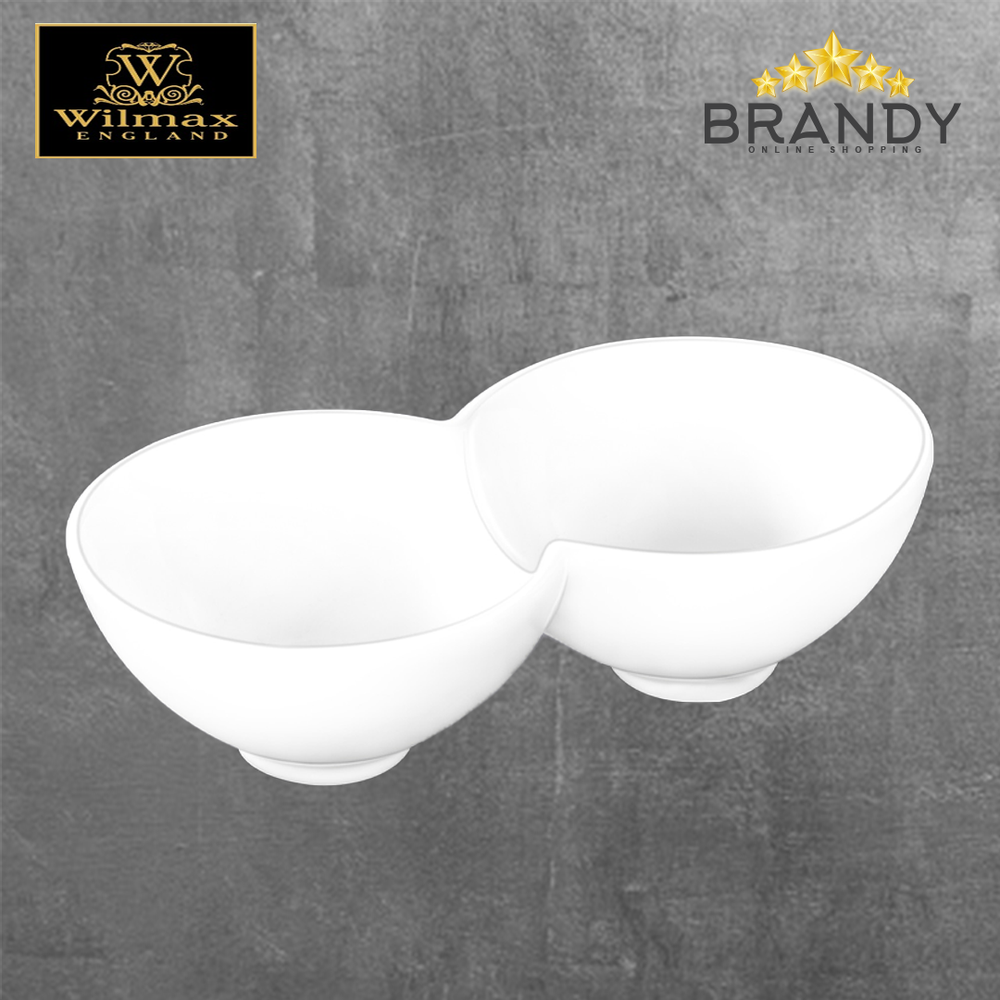 Divided Platter 18cm Porcelain Serveware