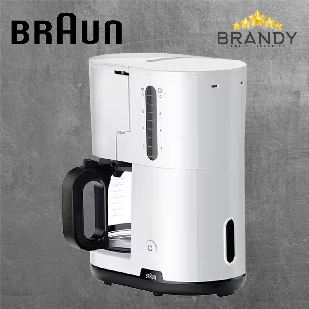 Braun Breakfast1 KF1100WH Coffee Maker 10-Cup AromaCarafe White