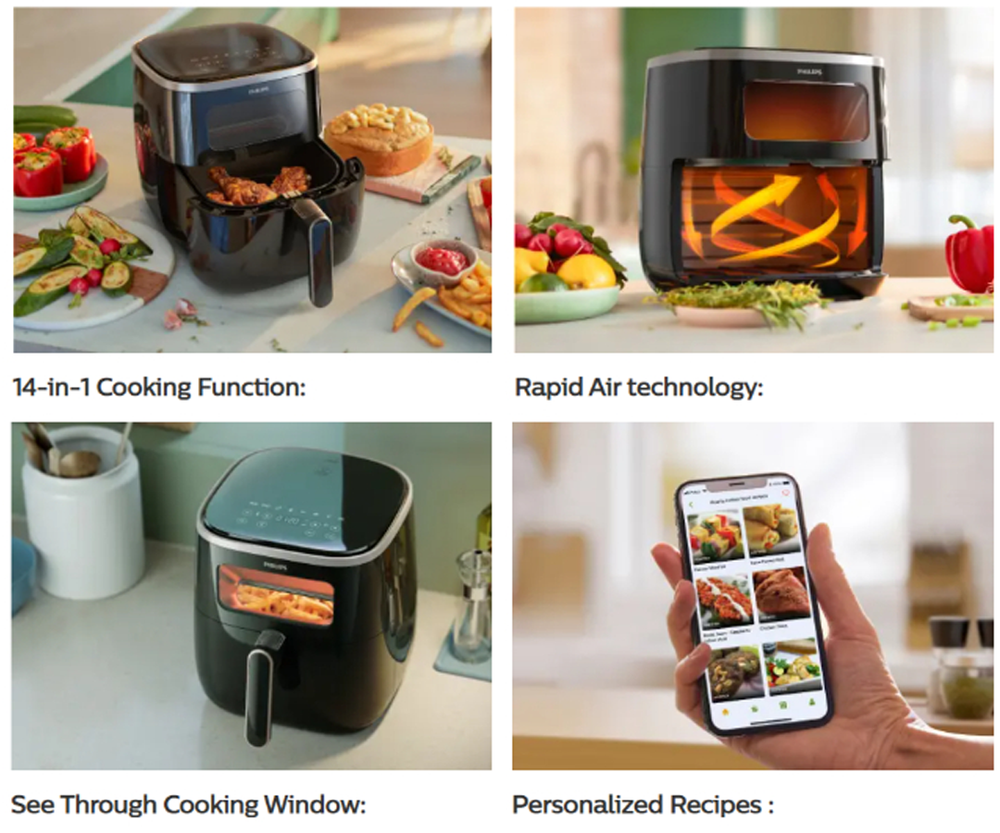 Air Fryer Digital XXL 5.6L HD9257