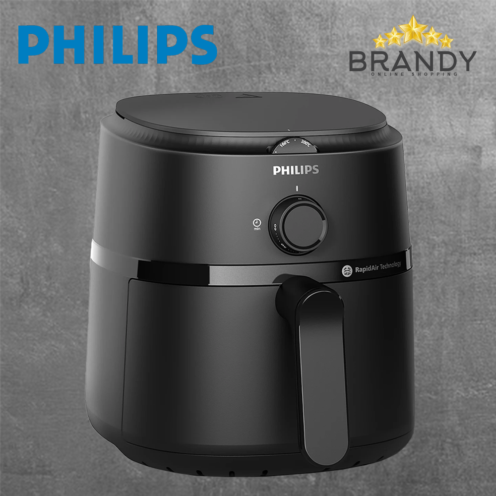 Air Fryer 3.2L NA110 Rapid Air Technology Healthy Fryer, 12-in-1 Functions, Black