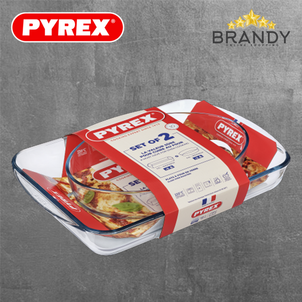 Set 2 Roasters - Tempered Glass