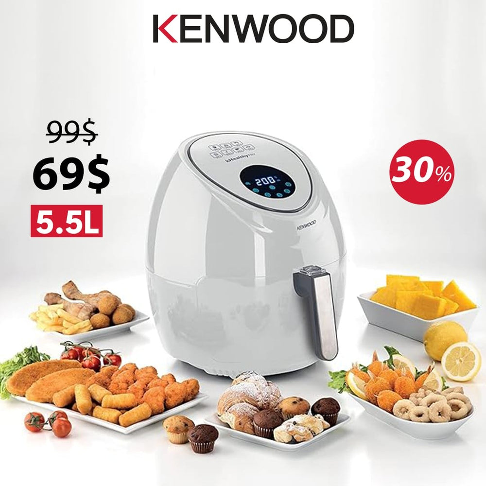 Digital Air Fryer White XXL HFP50.000WH