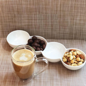 Divided Platter 30cm Porcelain Serveware