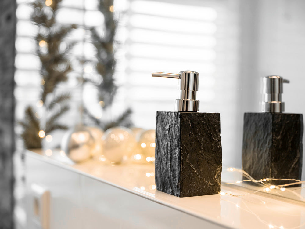 Slate Rock Bathroom Accessories Set
