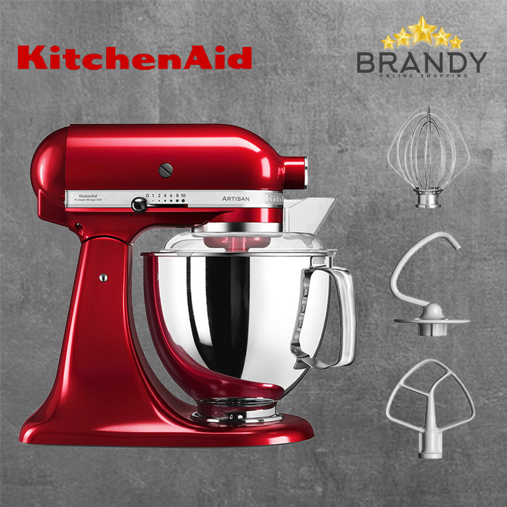 Artisan Stand Mixer 4.8L Red
