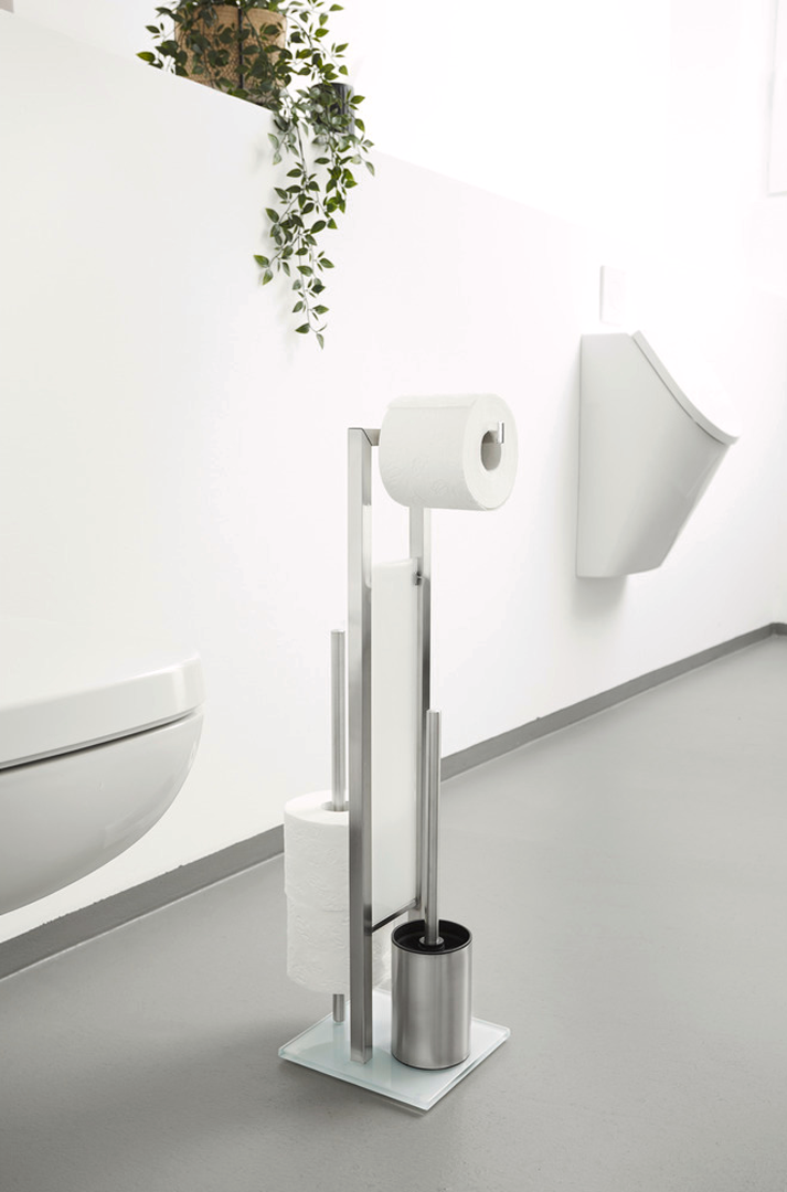 Rivalta Stainless Toilet Brush Set