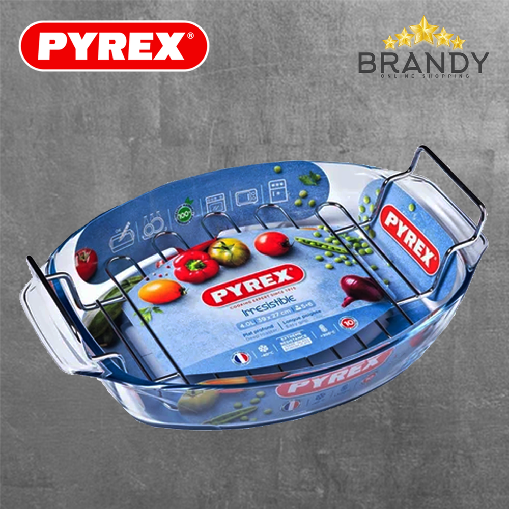 Irresistible Oval Roaster With Rack 39*27cm