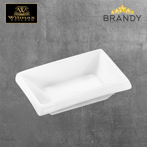 Porcelain Sauce Dish 9x6 cm