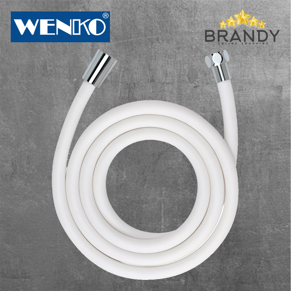 White Shower Hose 1.75m