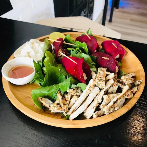 Bamboo Round Serving Plate