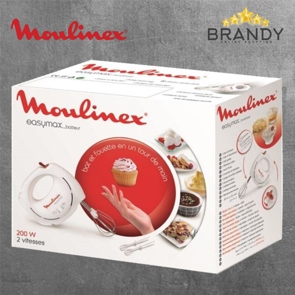 Hand Mixer Easy Max HM250127 with 5 Speeds