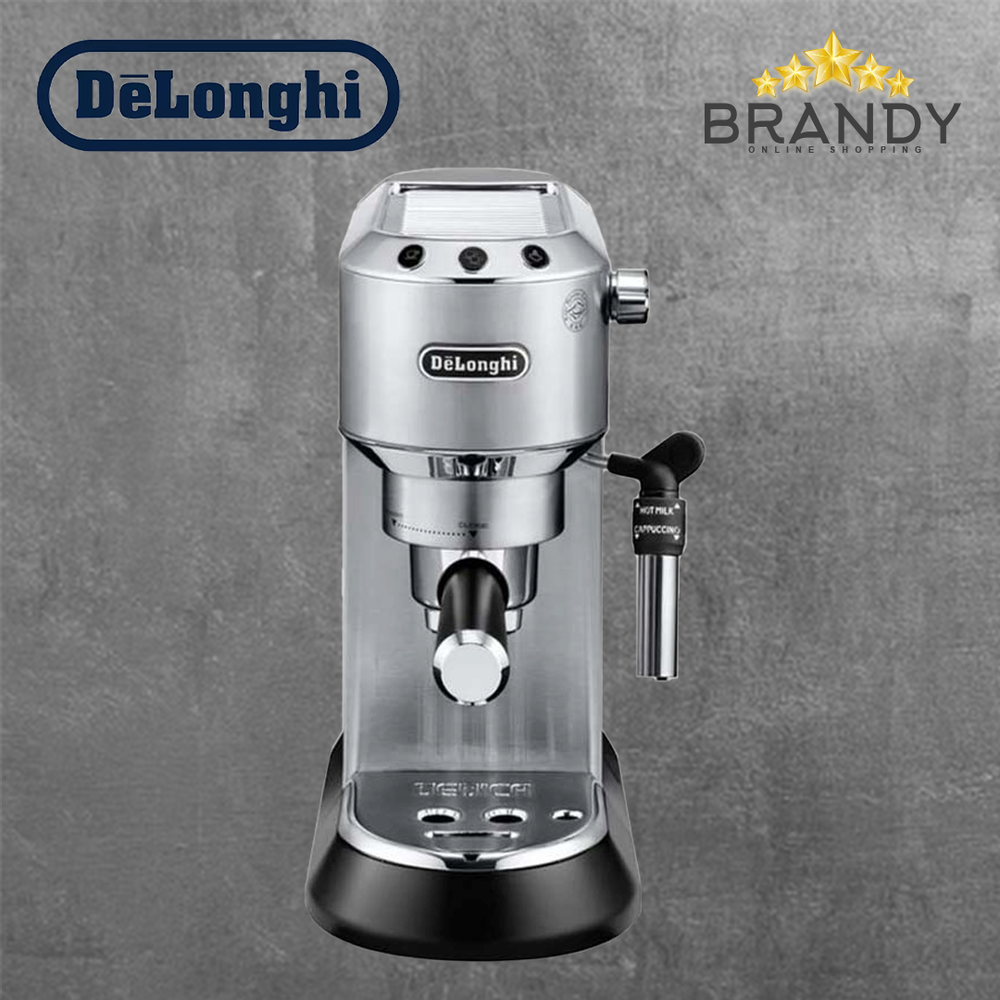 Dedica Espresso Coffee Maker Silver EC685M