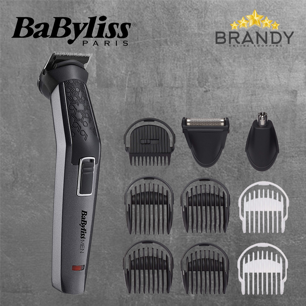 Multi Groom Shaver 10 in 1 MT727 Carbon-Titanium Multi Trimmer for Face and Body