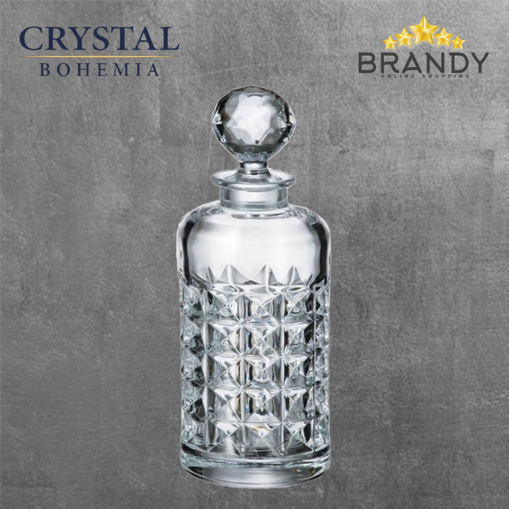Diamond Decanter 700ml Crystal Glass