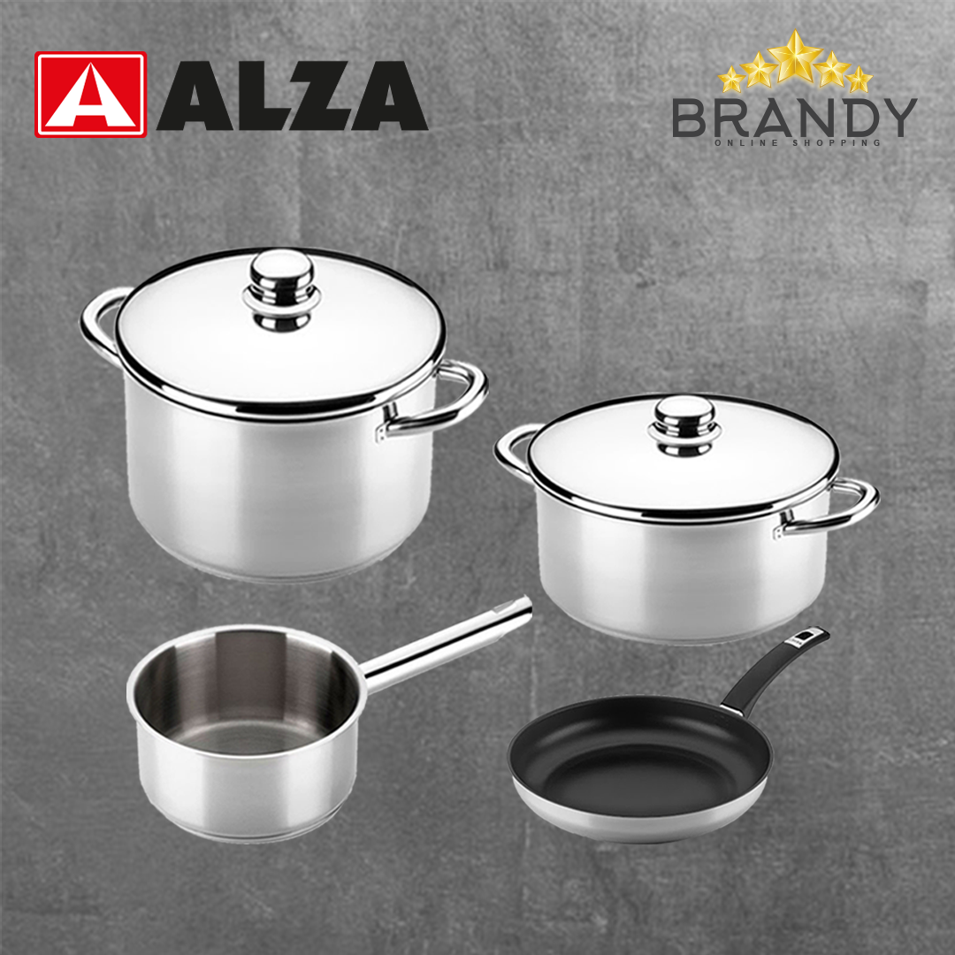 Alza Noblesse Couple Stainless Steel Cookware Set