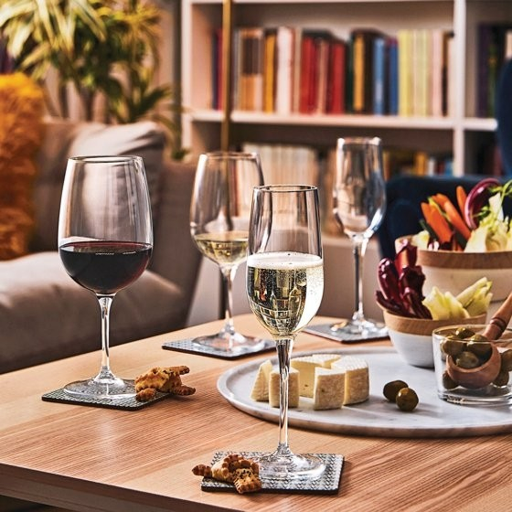 Spazio Wine Glasses 42cl Set 6pcs