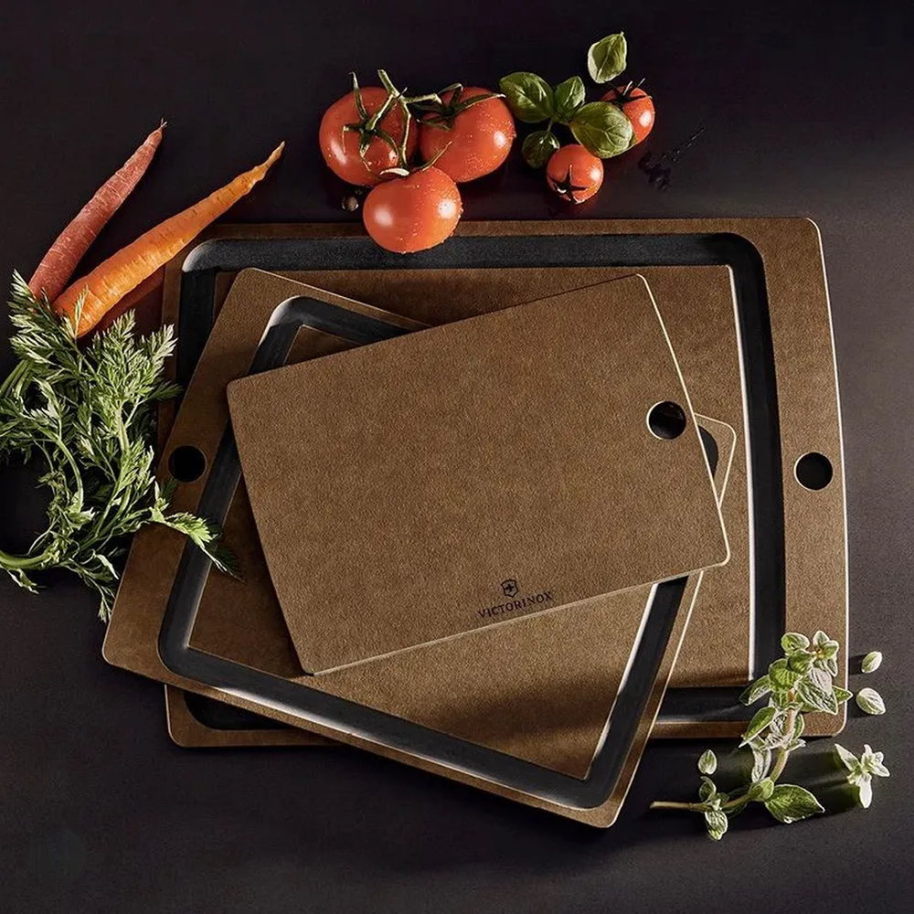 Wooden Cutting Board Set - Brown, Heat Resistant