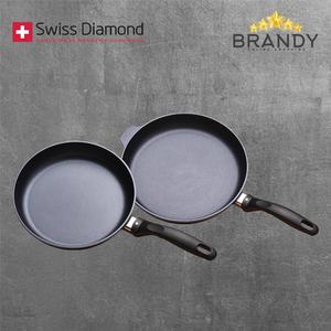 Diamond Non-Stick Frypan Set - 20/26cm & 24/28cm