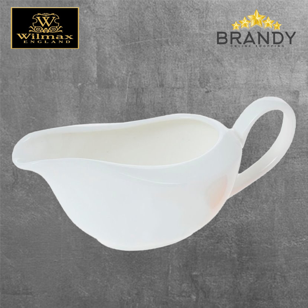 Porcelain Sauce Boat with Handle