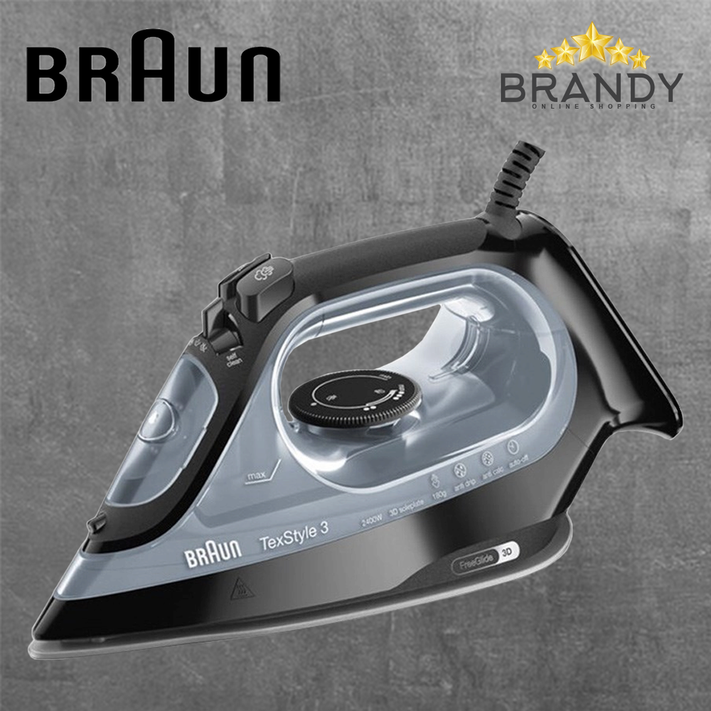 Steam Iron SI3055BK 2400W with Ceramic Soleplate