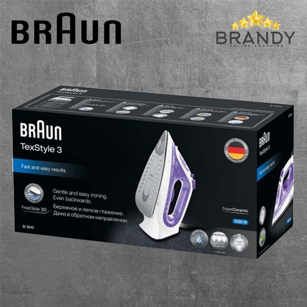 Steam Iron SI3042VI with Non-Stick Ceramic Soleplate