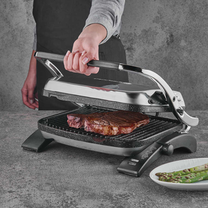 Korkmaz Sandwich Grill with 180° BBQ Option
